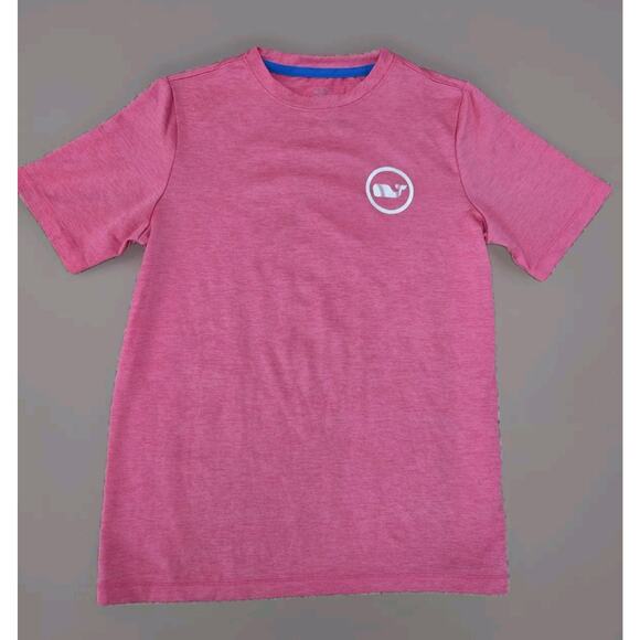 Vineyard Vines Performance Shirt Small Red Active Golf Polyester Outdoor OTG Men - Picture 1 of 7